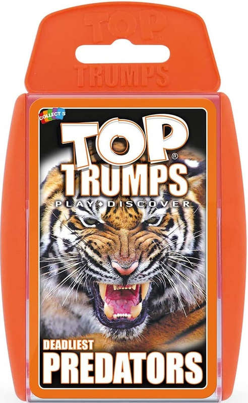 Top Trumps Card Game Classics Predators