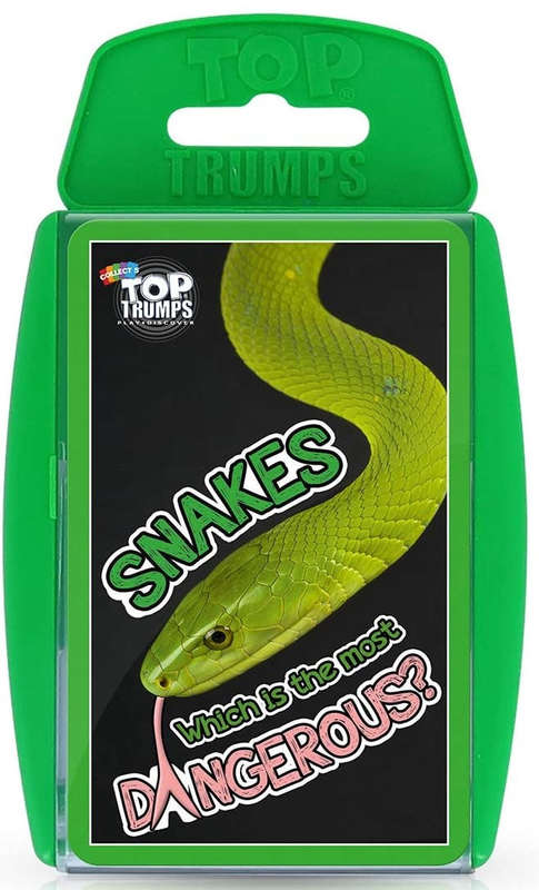Top Trumps Card Game Classics Snakes