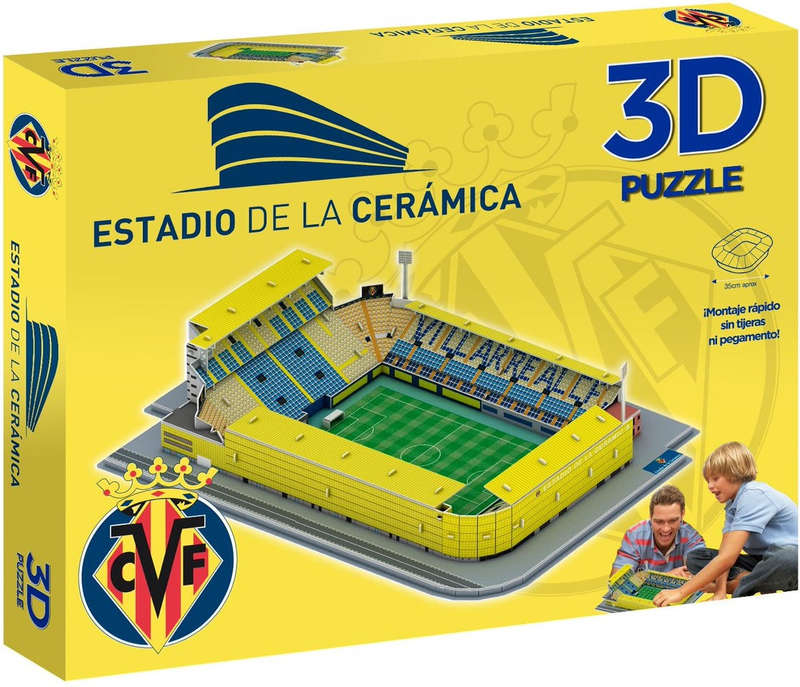 3D Stadium Puzzle - Villareal CF: DE LA CERAMICA Puzzle