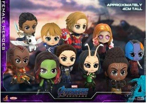 HotToys Cosbaby: Avengers Endgame (Avengers Women XS 10PK) (Figures)