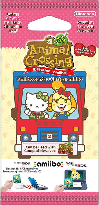 Animal Crossing: New Leaf - Welcome Amiibo - Pack of 6 Cards (Nintendo Switch)