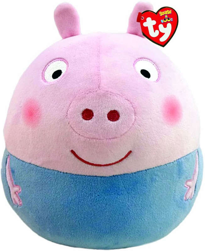 Ty - SquishaBoo George Pig 10 inch