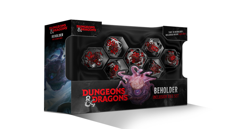 Dungeons & Dragons Beholder Resin Dice Set (Dice Sets & Games)