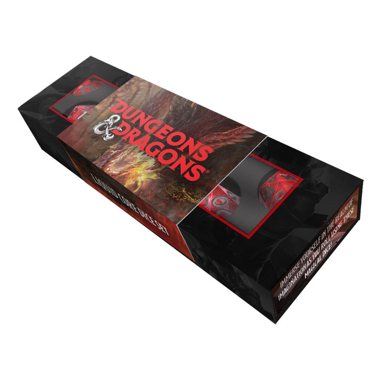 Dungeons & Dragons Liquid Core Dice Set (Dice Sets & Games)