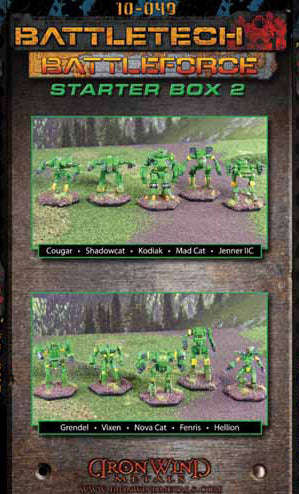 BattleTech Miniatures BattleForce Scale Starter Box 2 (10) (Miniatures)