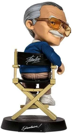 IronStudios - MiniCo Figurines: Marvel POW! (Stan Lee - Blue Shirt) (Figures)