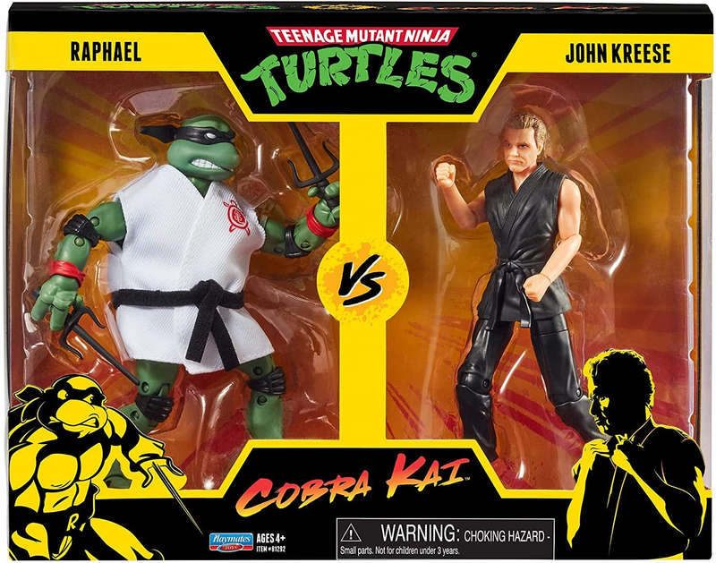 TMNT vs Cobra Kai 2 -Packs Raphael vs John Kreese