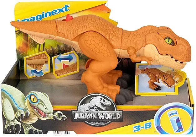 Fisher Price - Imaginext Jurassic World Domination Thrashin' Action T -rex