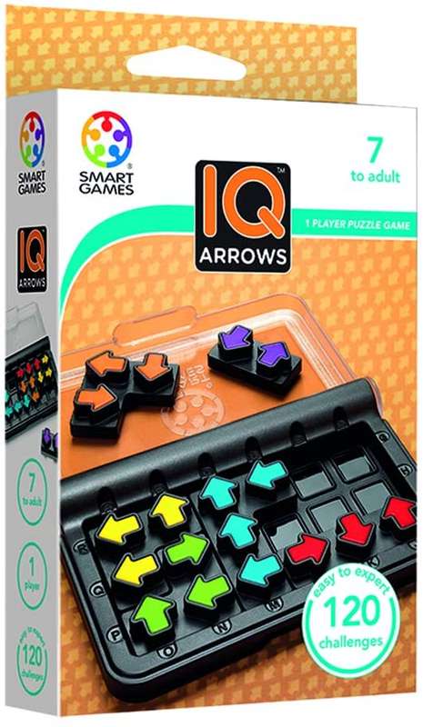 SmartGames - IQ Games IQ Arrows (Board Games)