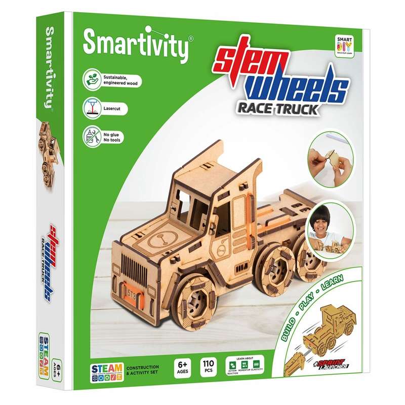 SmartGames - Smartivity (Stem Wheels - Race Truck)