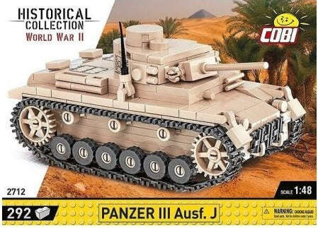 Cobi - World War II - Panzer III Aus F J 292 pcs