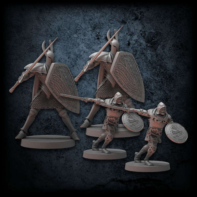 Dark Souls: RPG Mini Wave 1 No 1 - The Silver & The Dead Figure (Board Games)