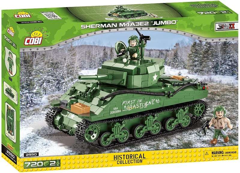 Cobi - World War II - Sherman M4A3E2 720 pcs