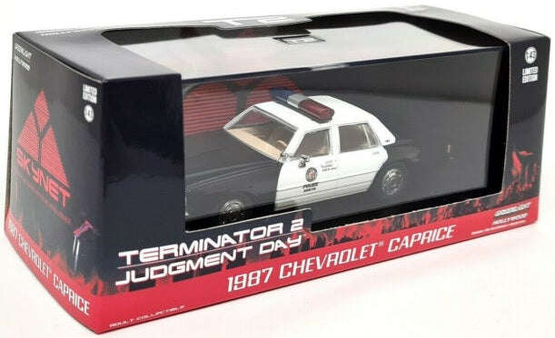 Greenlight Collectibles - 1/43 Terminator 2 Judgement Day 1991 (87 Chevrolet)  (Diecast Model Car)