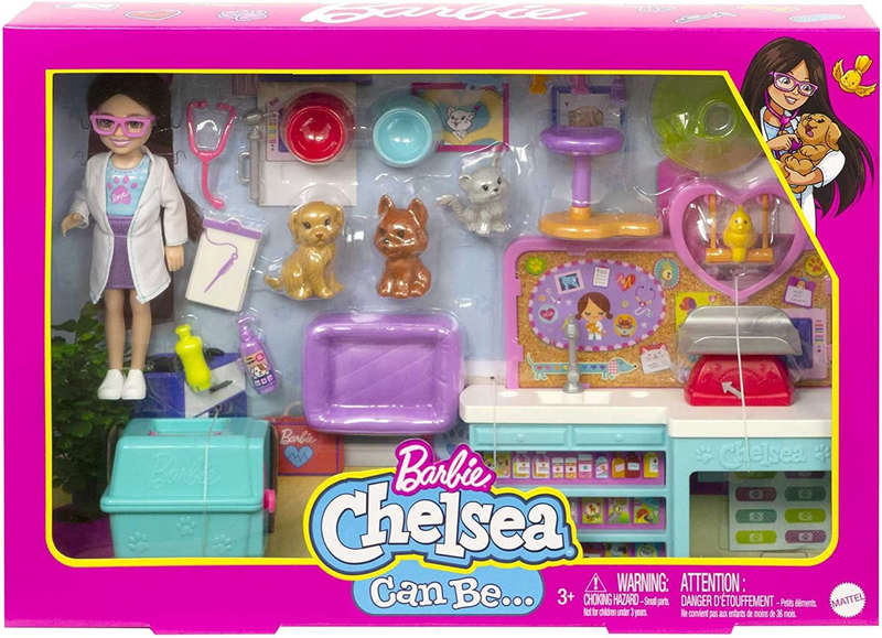 Barbie - Chelsea Pet Vet Playset (discontinued) (Toys)