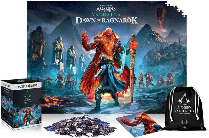Good Loot: Assassin's Creed Valhalla Dawn Of Ragnarok 1000 Pieces Puzzle