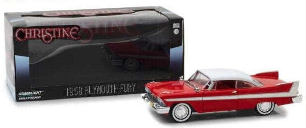 Greenlight Collectibles - 1/24 Christine 1958 Plymouth Fury (Diecast Model Car)