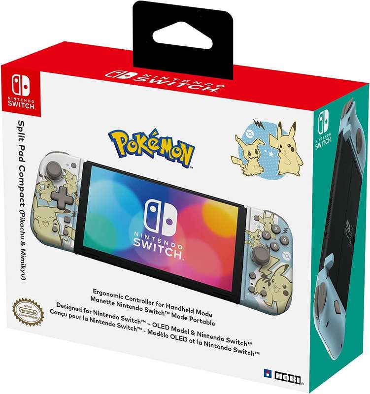 HORI Split Pad Compact (Pikachu & Mimikyu) (Nintendo Switch)