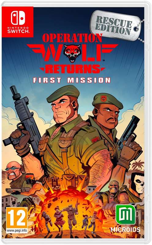 Operation Wolf Returns: First Mission - Rescue Edition (Nintendo Switch)
