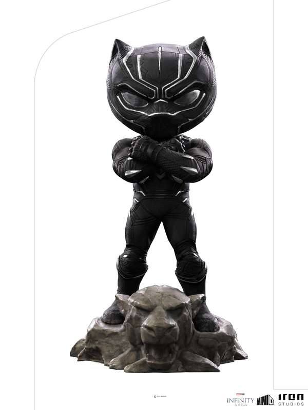 IronStudios - MiniCo Figurines: Marvel Avengers Infinity Saga (Black Panther) (Figures)