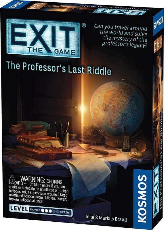 EXiT: The Professor's last Riddle (Board Games)