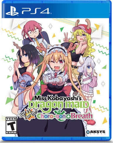 Miss Kobayashi`s Dragon Maid: Burst Forth!! Choro-gon Breath (US Import) (PS4)