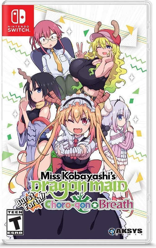 Miss Kobayashi`s Dragon Maid: Burst Forth!! Choro-gon Breath (US Import) (Nintendo Switch)