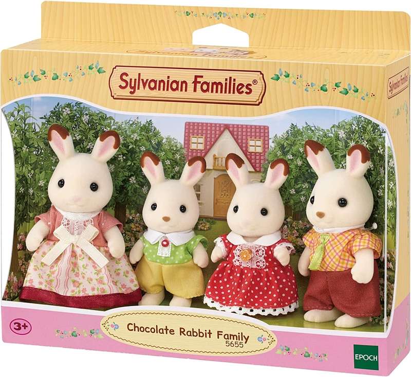 Sylvanian Families - Chocolate Rabbit Family (Toys)