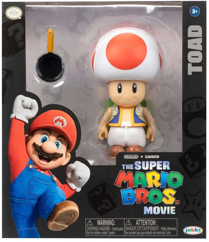 Nintendo - Super Mario Movie 5 Figure Toad