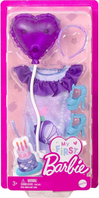 Barbie - My First Barbie Fashion Pack (Mermaid -Theme Birthday Dress Up)