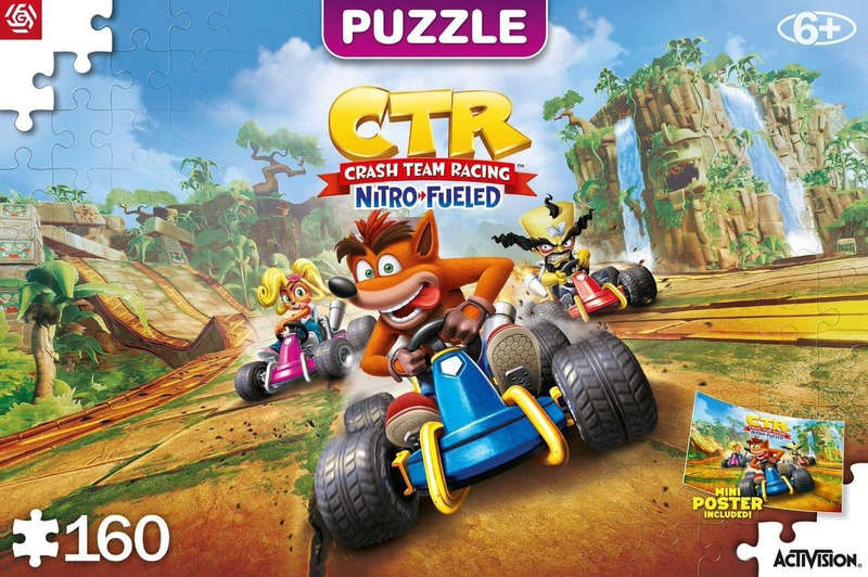 Good Loot: Kids Puzzle Crash Team Racing: Nitro-Fueled 160 Pieces Puzzle