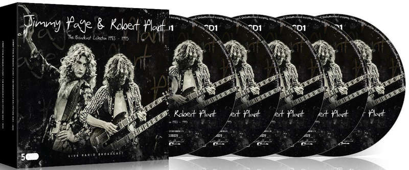 Page & Plant - The Broadcast Collection 1983-1995 - 5 Disc Set (CD)
