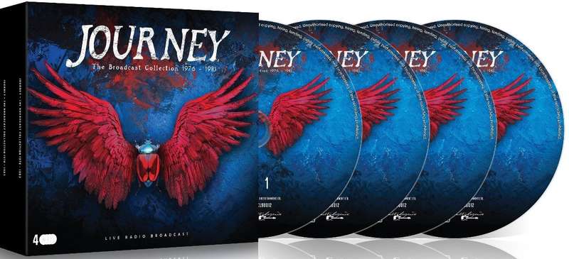 Journey - The Broadcast Collection 1976-1983 - 4 Disc Set (CD)