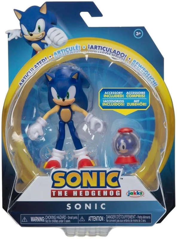 Sonic - 4 Articulated Figures with accessory - Sonic