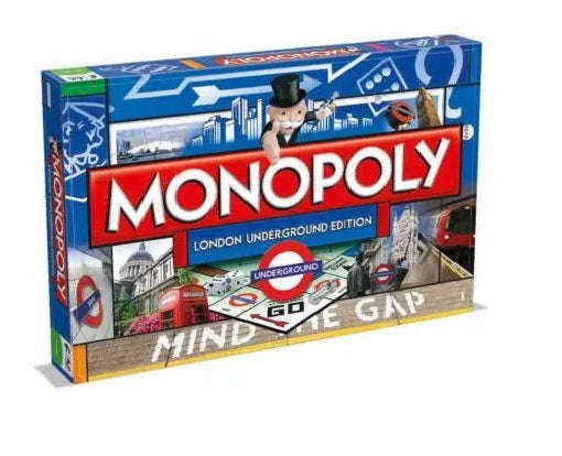 Monopoly London Underground (Board Games)