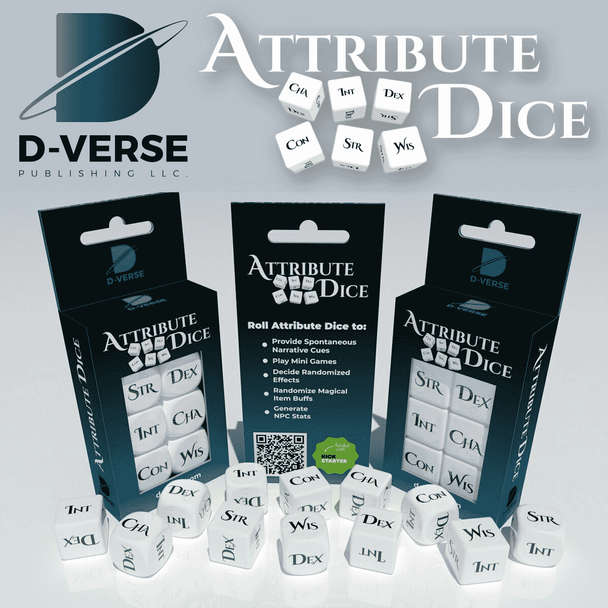 Attribute Dice (Dice Sets & Games)