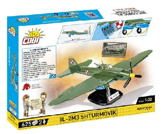 Cobi - World War II - Ilyushin II 02 Shturmovik Mwp 625 pcs