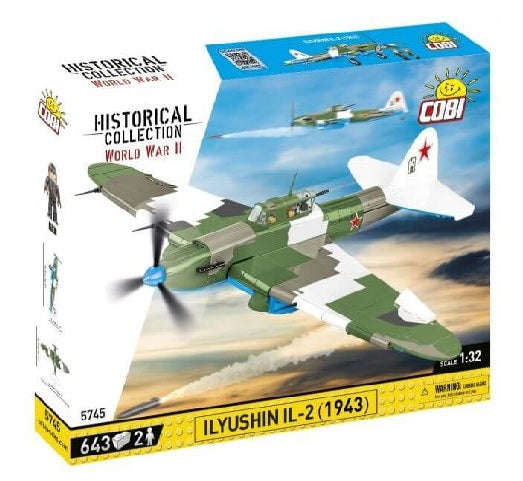 Cobi - World War II - Ilyushin II 02 Shturmovik 643 pcs
