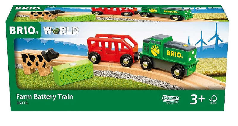 BRIO - Farm Battery Train (36018) (Toys)