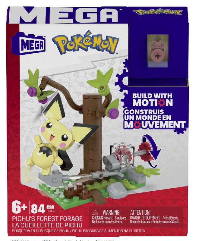 Mega Bloks - Pokemon Adventure Builder - Pichu's Forest Foraget
