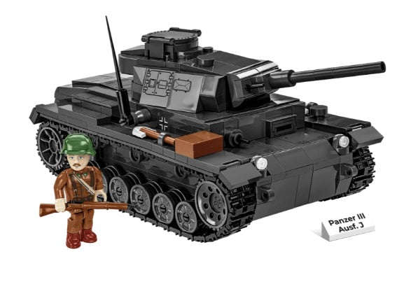 Cobi - World War II - Panzer III AusFJ 590 pcs