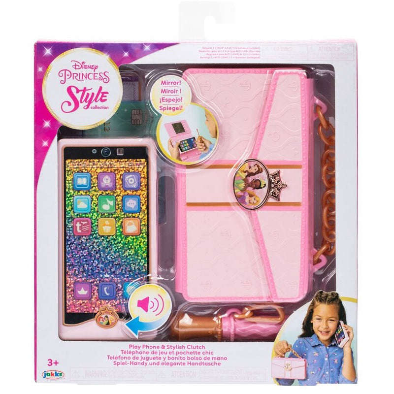 Disney Princess - Style Collection ( On the Go Play Phone & Stylish Clutch)