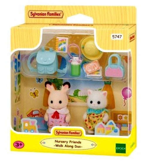 Sylvanian Families - Nursery Friends - Walk Along Duo
