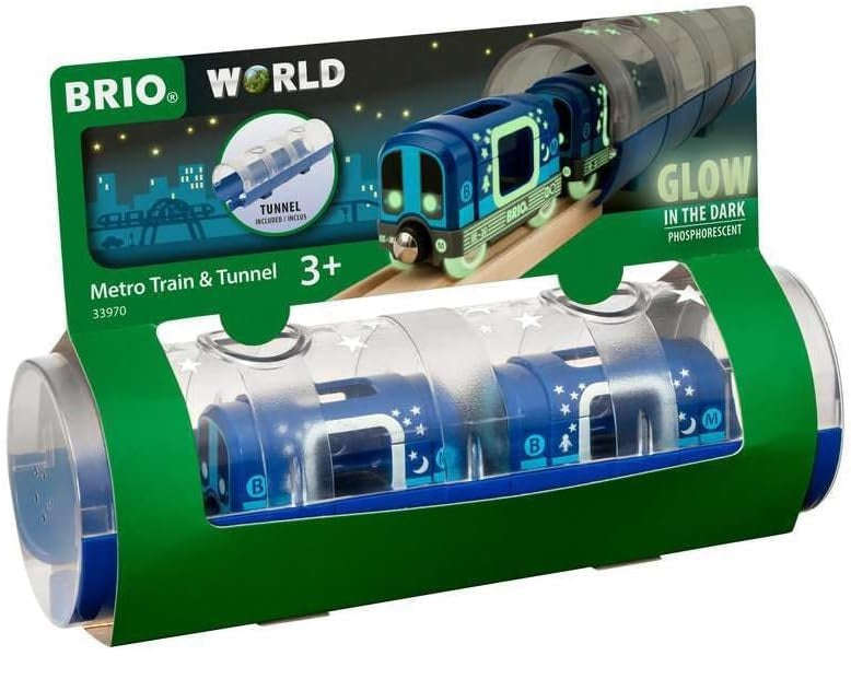 BRIO - Tunnel & Glow in the Dark Metro Train (33970)
