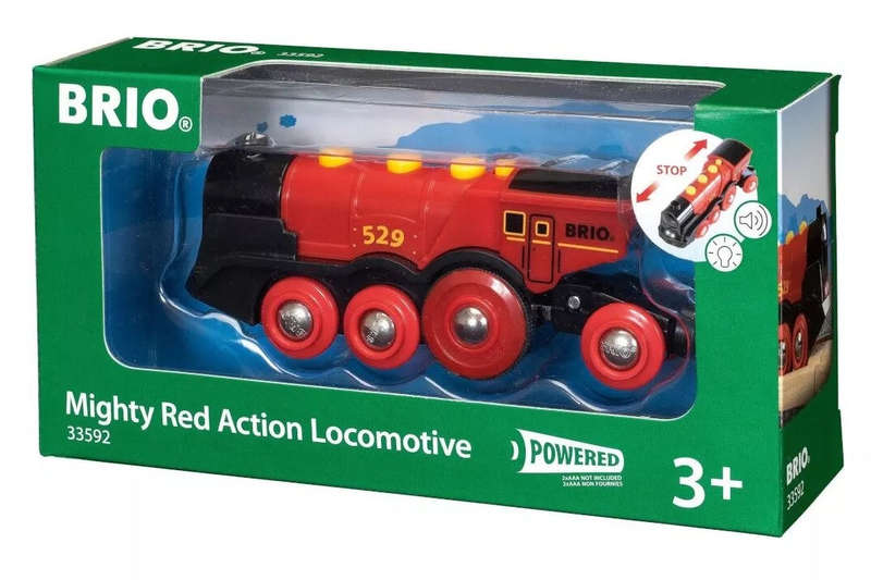 BRIO - Mighty Red Action Locomotive 33592