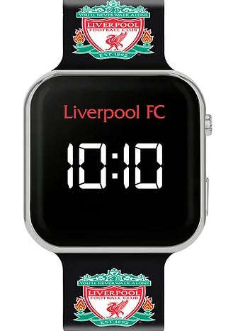 Peers Hardy - LED Strap Watch - Official Liverpool Football Club Black