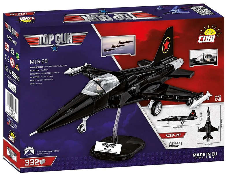 Cobi - Top Gun - MIG -28 332 pcs