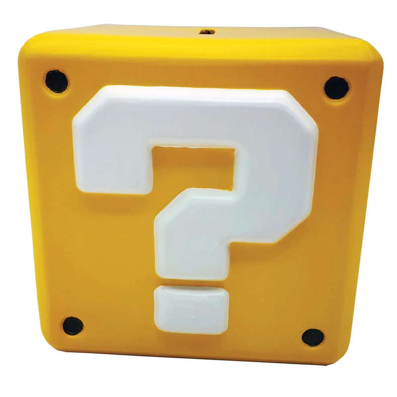 Super Mario (Question Mark Block) Shaped Money Bank