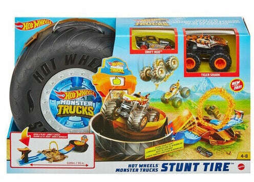 Hot Wheels - Monster Trucks Tyre Playset