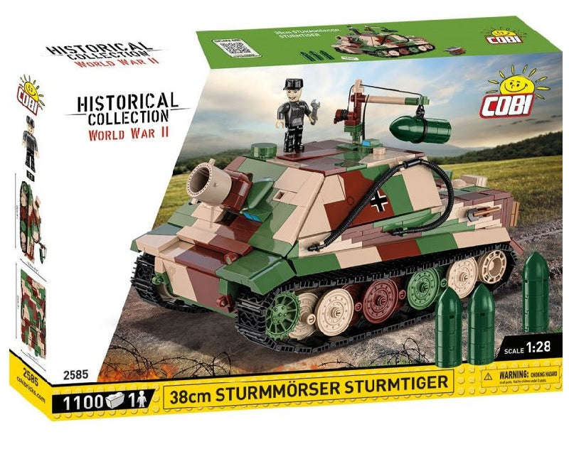 Cobi - World War II - Sturmmorser Tiger 1100 pcs
